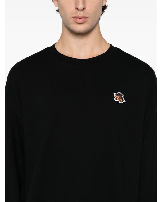 Izzue Black Logo-Print Sweatshirt for men