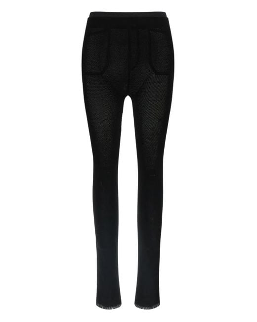 Issey Miyake Black Seen Unseen Ap Leggings