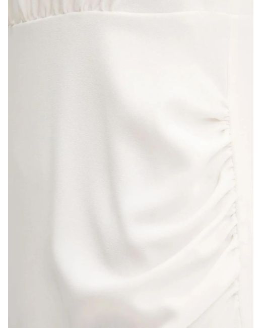 HUGO White Side-Split Midi Dress