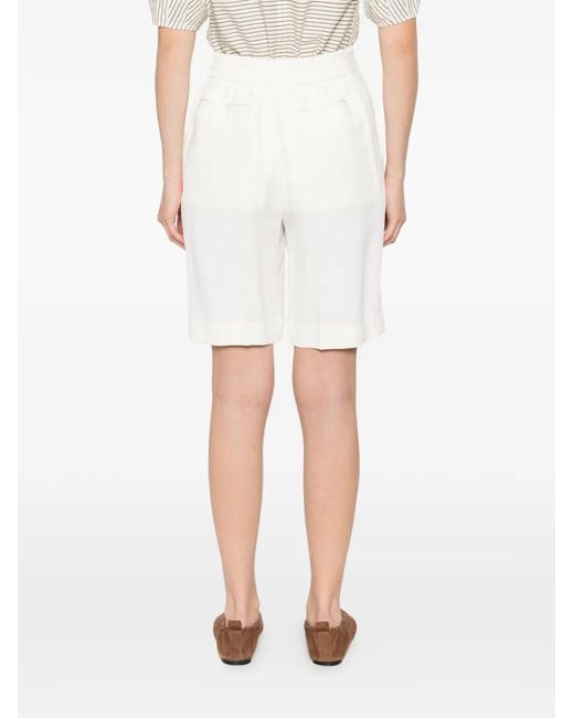 Victoria Beckham White Shorts