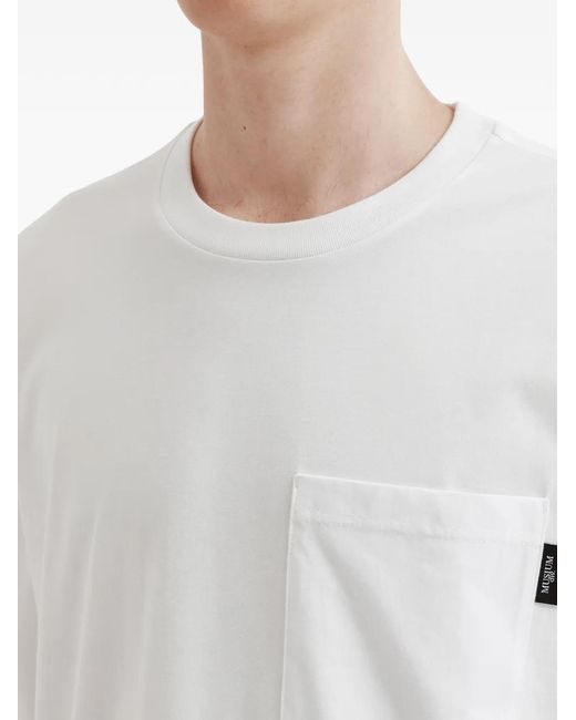 Musium Div. White Chest-Pocket T-Shirt for men