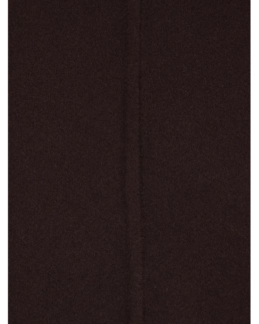 The Row Black Manteau À Design Sans Col