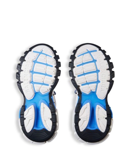 Balenciaga Blue Track Lace-up Sneakers for men