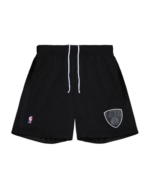 Mitchell & Ness X Nba Brooklyn Nets Black 2012 Shorts for men
