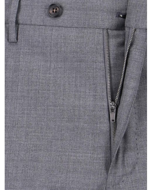 Incotex Blue Sartorial Trousers for men