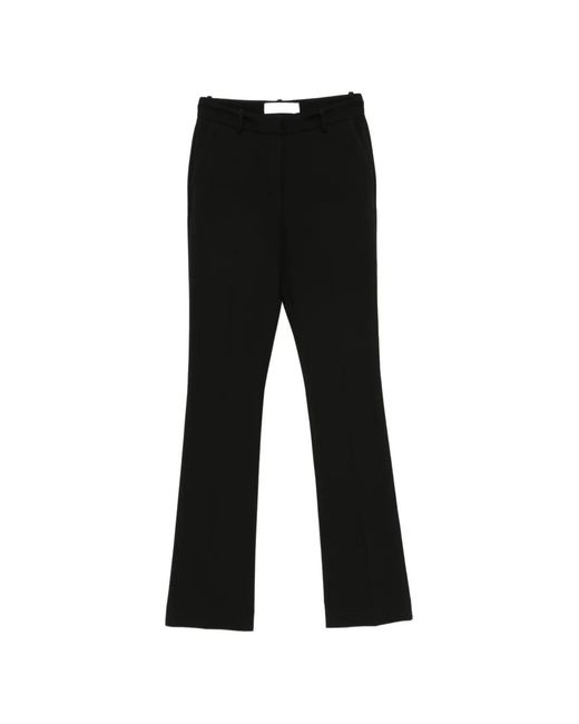 IRO Black Mid-Rise Tailored Trousers