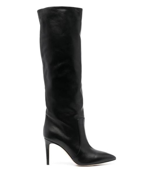 Paris Texas Black Stiletto Boot 85
