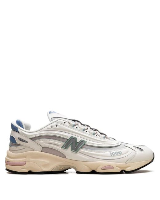 New Balance 1000 レザースニーカー White