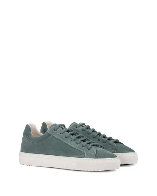 Doucal's Green Suede Sneakers