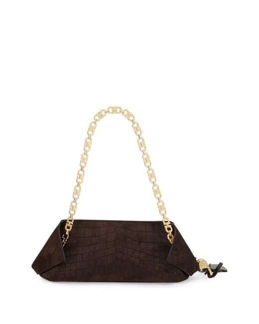 Ferragamo White Small Folded Shoulder Bag