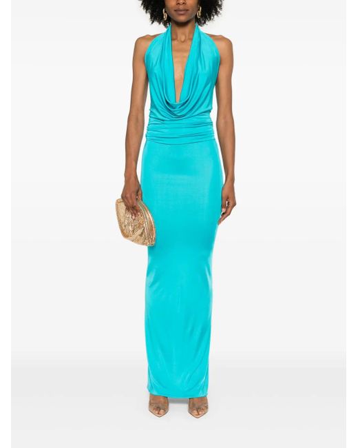 The New Arrivals Ilkyaz Ozel Blue Angel Dress