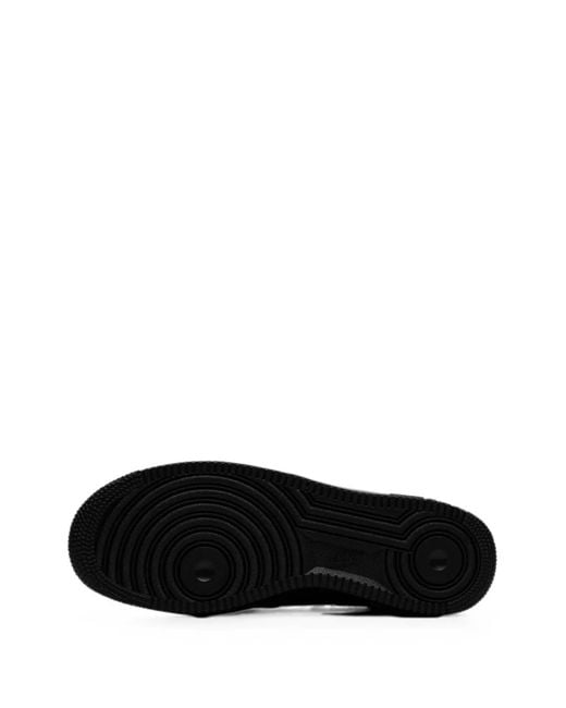 Nike Black Air Force 1 Low '07 Patent-Leather Sneakers for men