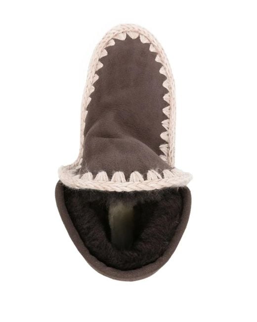 Mou Brown Mini Boots
