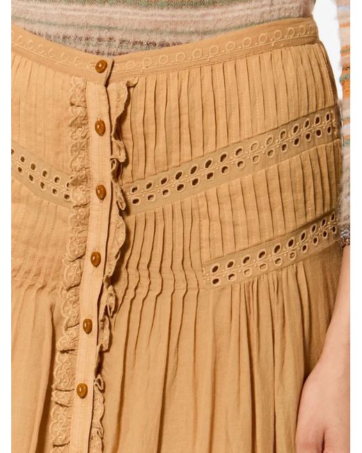 Isabel Marant Natural Loraine Skirt