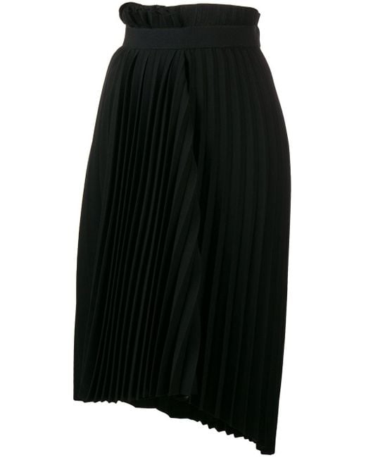 Falda Fancy plisada de Balenciaga de color Negro | Lyst
