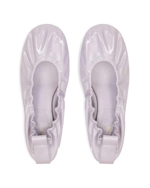 Sergio Rossi White Orb Gathered Pumps