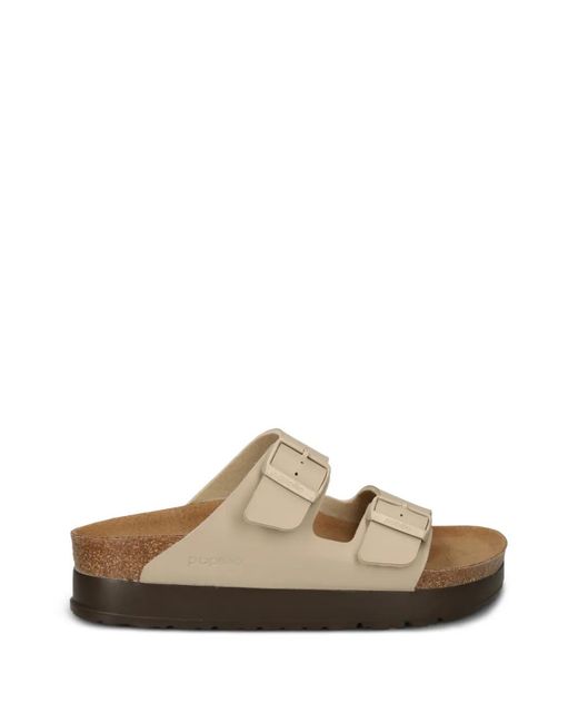 Birkenstock White Arizona Papilio Sandals