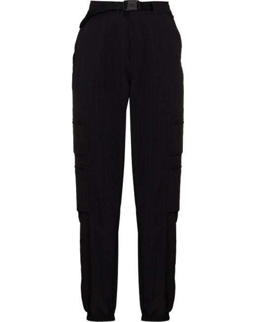 The North Face Belted Cargo Trousers in Black | Lyst UK
