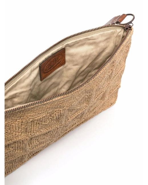 IBELIV Natural Tanala Woven Clutch