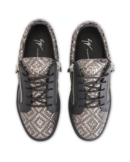 Giuseppe Zanotti Gray Frankie Sneakers for men