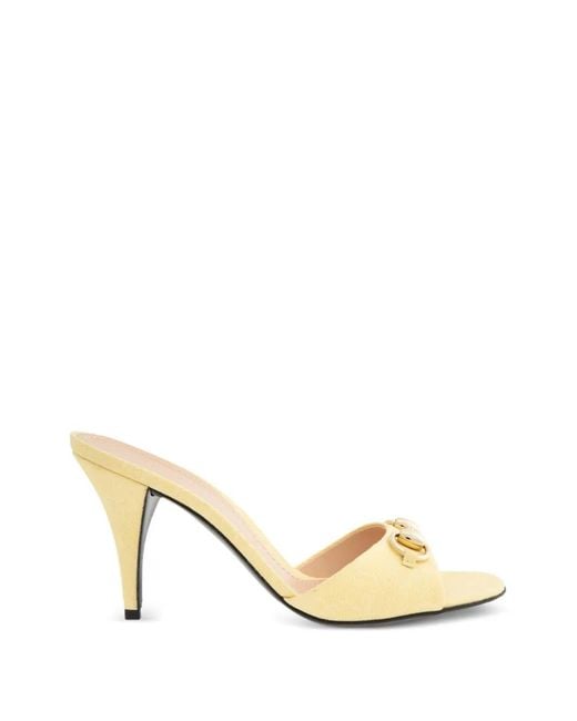 Gucci Natural Erin Mules