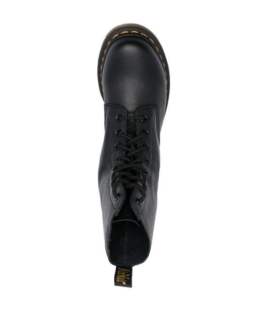 Dr. Martens Black 1460 serena gefütterte stiefel