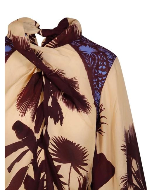 Johanna Ortiz Tropische Eilanden Top in het Brown