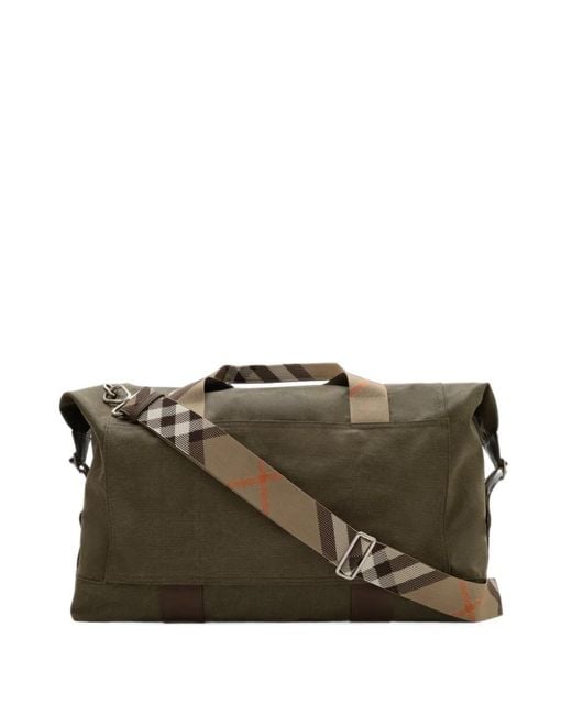 Burberry Gray Tavistock Holdall for men