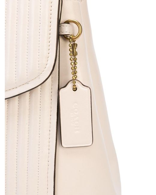 COACH Parker Backpack in White Lyst