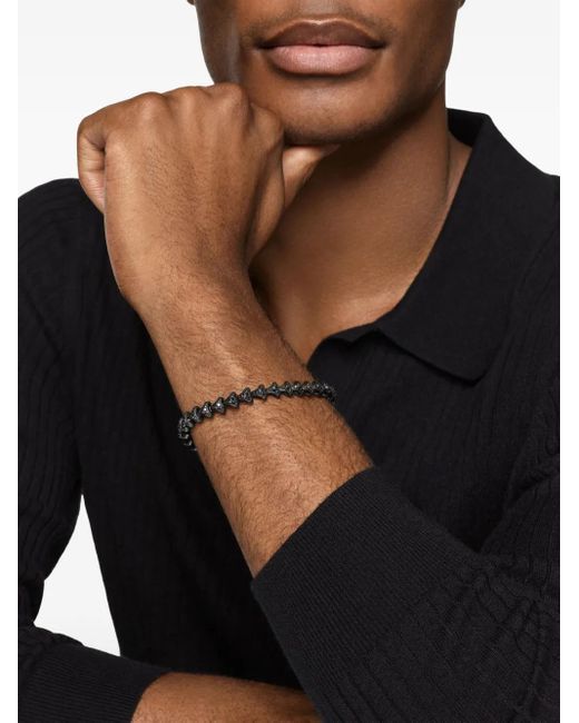 David Yurman Black Titanium Armory Diamond Bracelet for men