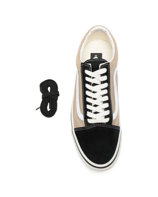 Vans White Lx Old Skool Sneakers