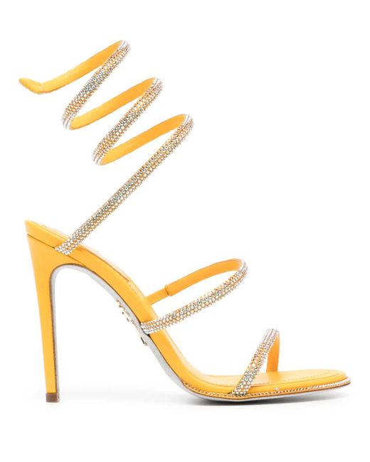 Rene Caovilla Metallic 110Mm Cleo Sandals