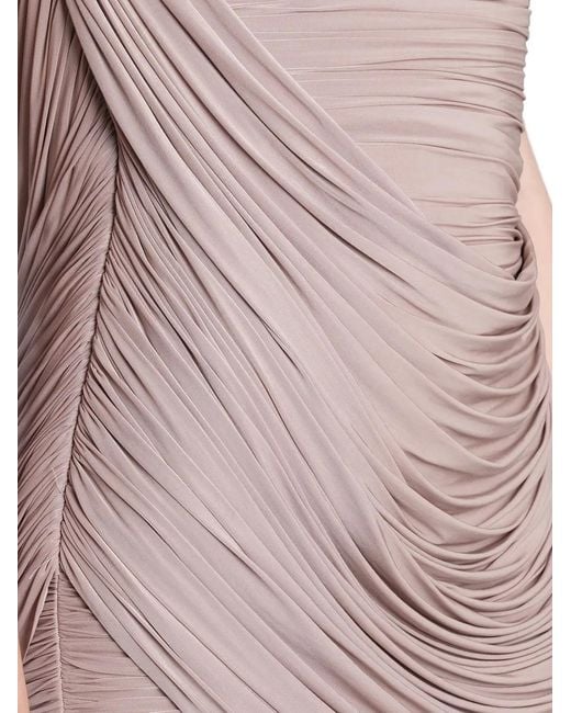 Alex Perry Pink Strapless Midi Dress