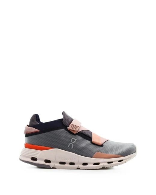 On Shoes White Cloudnova Wrap Sneakers