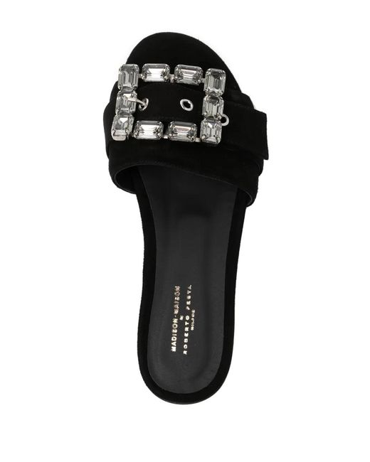 Madison Maison Black Fade Suede Sandals