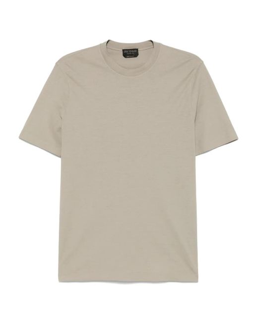 Dell'Oglio White Cotton T-Shirt for men