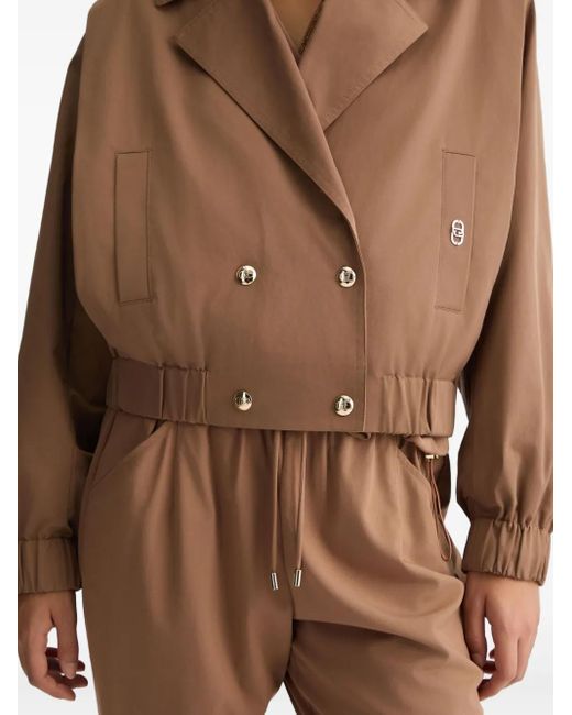 Chaqueta Con Doble Botonadura Liu Jo de color Brown