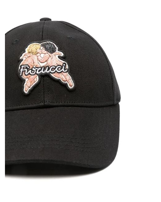 Fiorucci Black Angels-Patch Canvas Cap