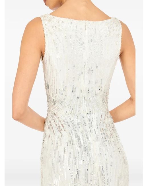 Jenny Packham White Noella Mini Dress