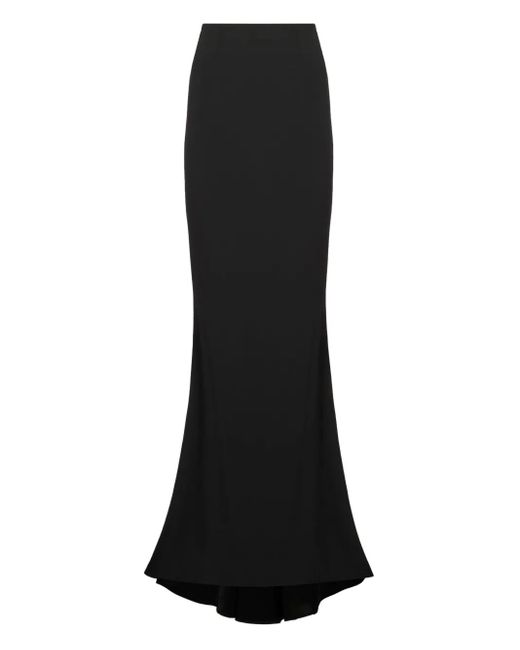 Falda larga Silver Screen ‎Taller Marmo de color Black