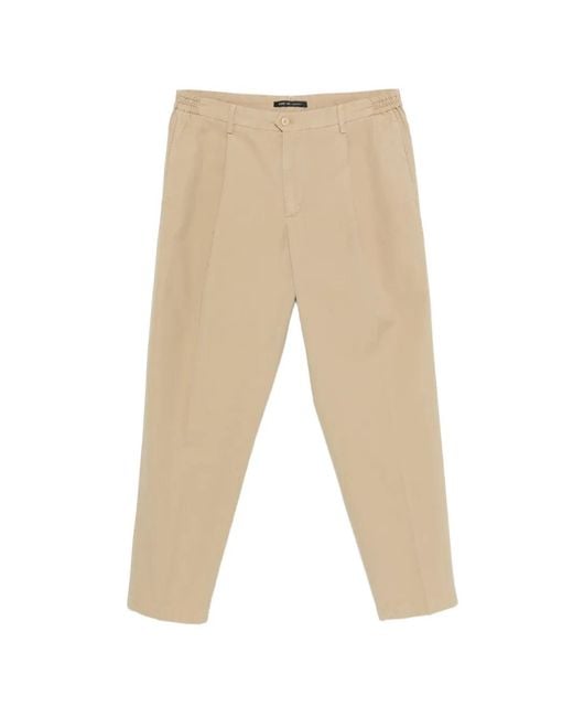 Briglia 1949 Natural Front-Pleat Trousers for men
