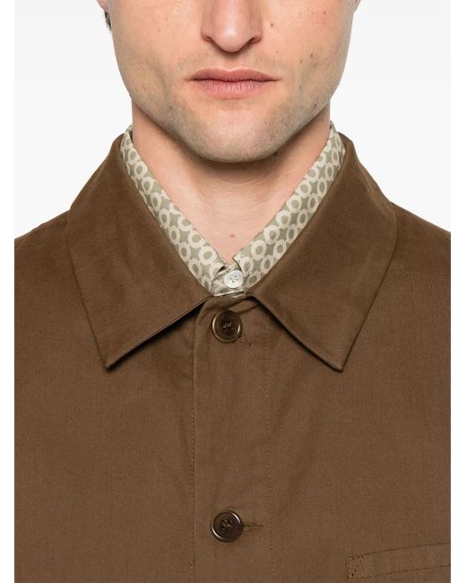 A.P.C. Brown Cotton Jacket for men