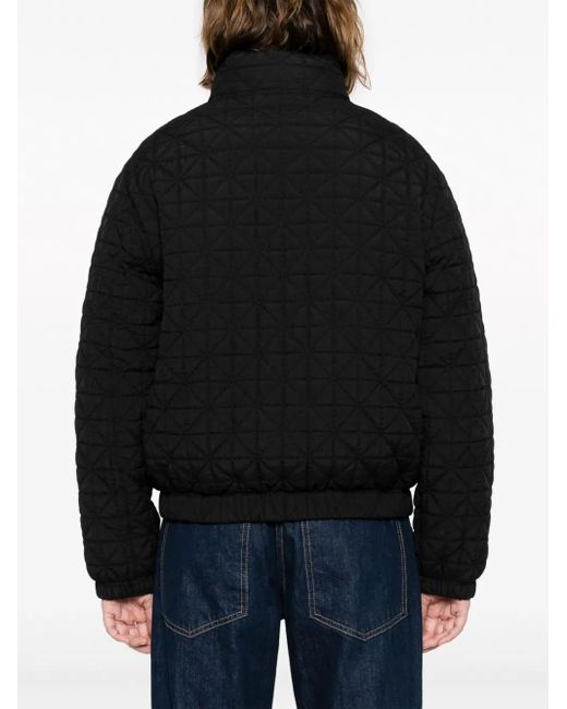 KENZO Gewatteerd Donsjack in het Black