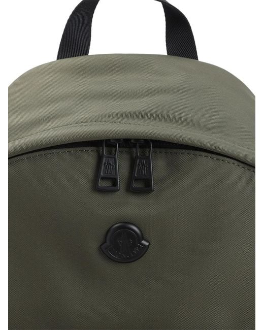 Moncler Green New Pierrick Logo-Detail Backpack for men