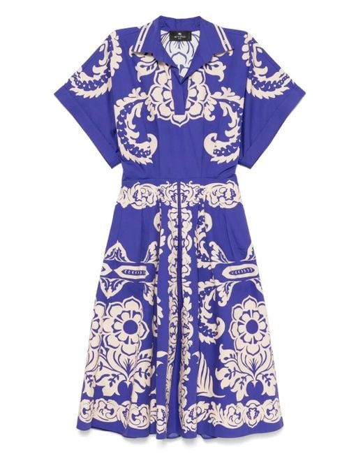 Etro Blue Dress