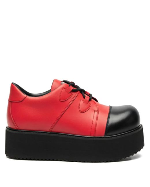 Swear Red Sm Truck 1 Derby Shoes