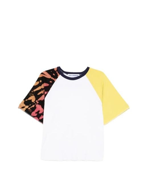 Stain Shade White X Stussy Tie-Dye T-Shirt for men
