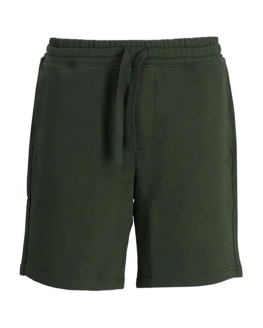 HUGO Green Drawstring-Fastening Shorts for men