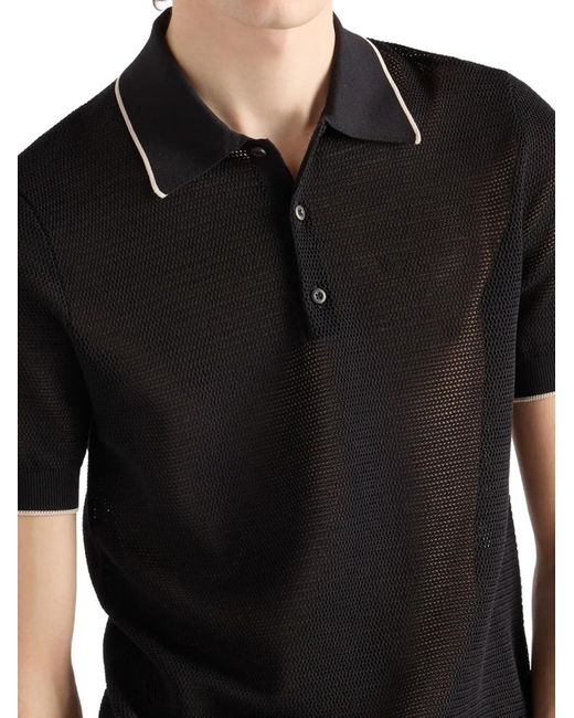 Polo di Prada in Black da Uomo