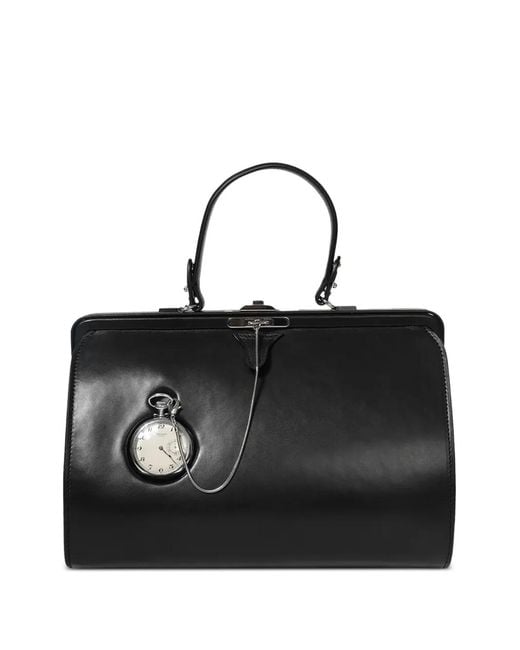 Enfants Riches Deprimes Black Pocket-Watch Doctor Tote Bag for men